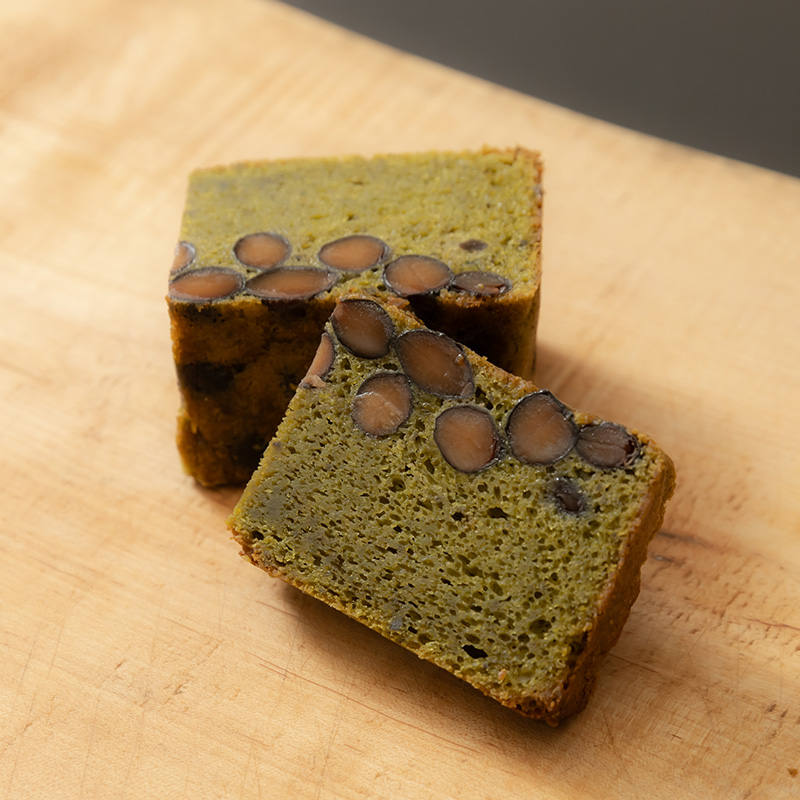 黒豆入り抹茶パウンド